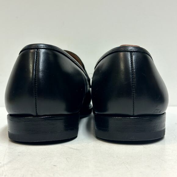 EUC RESOLED Crockett & Jones x Brooks Brothers Penny Loafer Made in England 11 D
